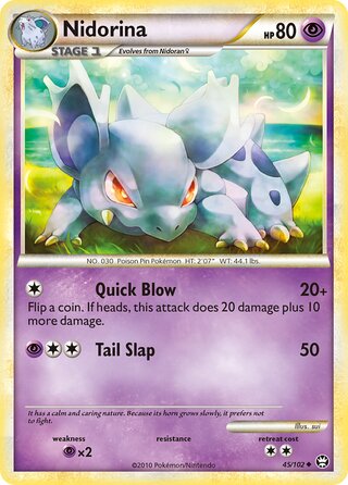 Nidorina 45/102 - Triumphant