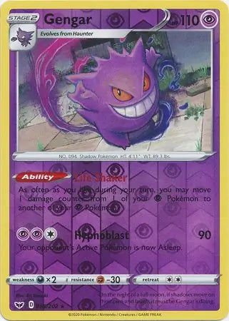 Gengar 085/202 - Sword & Shield Base