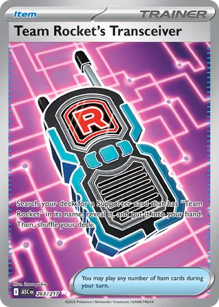 Team Rocket's Transceiver 263/217 - Ascended Heroes - LABOGE
