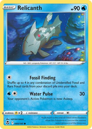 Relicanth 044/195 - Silver Tempest