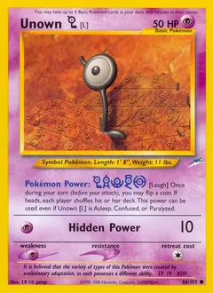 Unown [L] 86/105 - Neo Destiny
