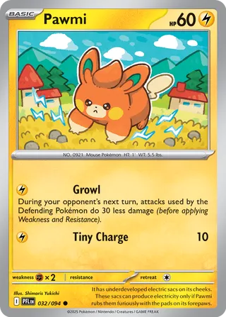 Pawmi 032/094 - Phantasmal Flames