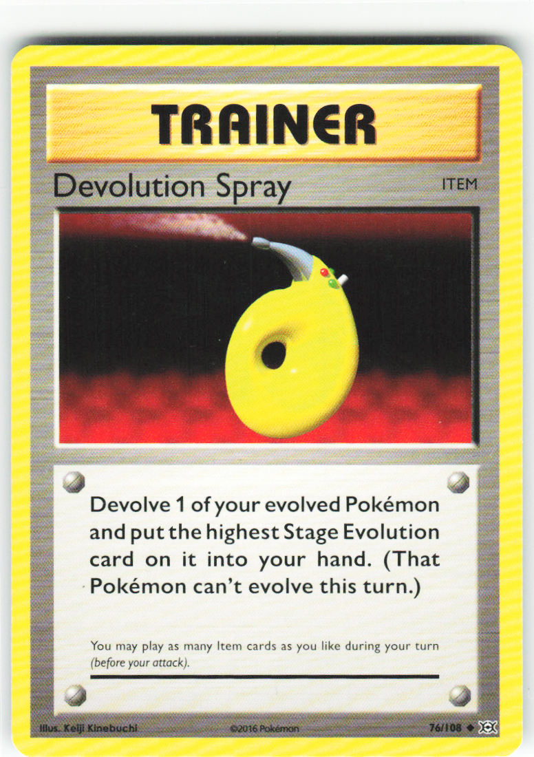 Devolution Spray 76/108 - Evolutions