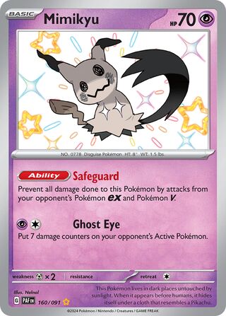 Mimikyu 160/091 - Paldean Fates