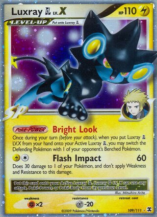 Luxray GL LV.X 109/111 - Rising Rivals