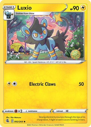 Luxio 092/264 - Fusion Strike