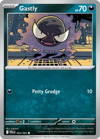 Gastly 054/094 - Phantasmal Flames