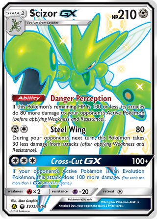 Scizor-GX SV72/SV94 - Hidden Fates