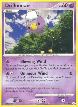 Drifloon 46/130 - Diamond & Pearl Base