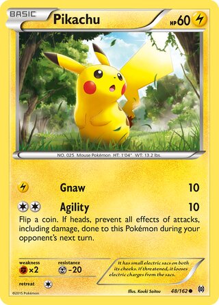 Pikachu 48/162 - BREAKthrough