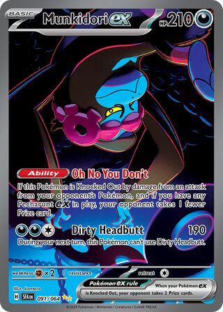 Munkidori ex 091/064 - Shrouded Fable