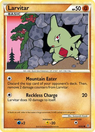 Larvitar 50/95 - Unleashed