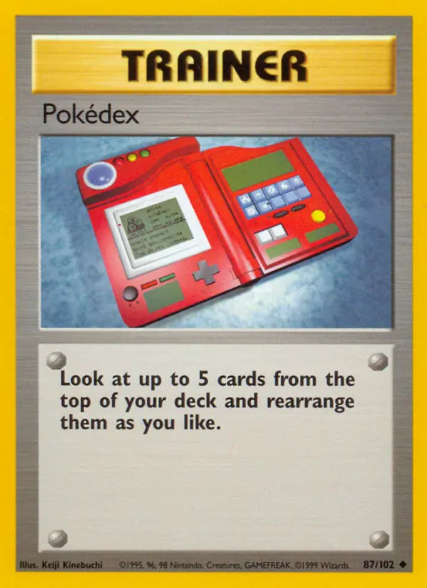Pokédex 87/102 - Base Set