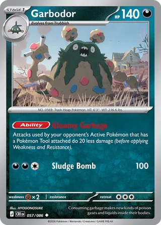 Garbodor 057/086 - Chaos Rising