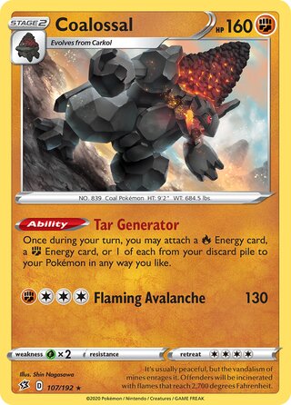 Coalossal 107/192 - Rebel Clash