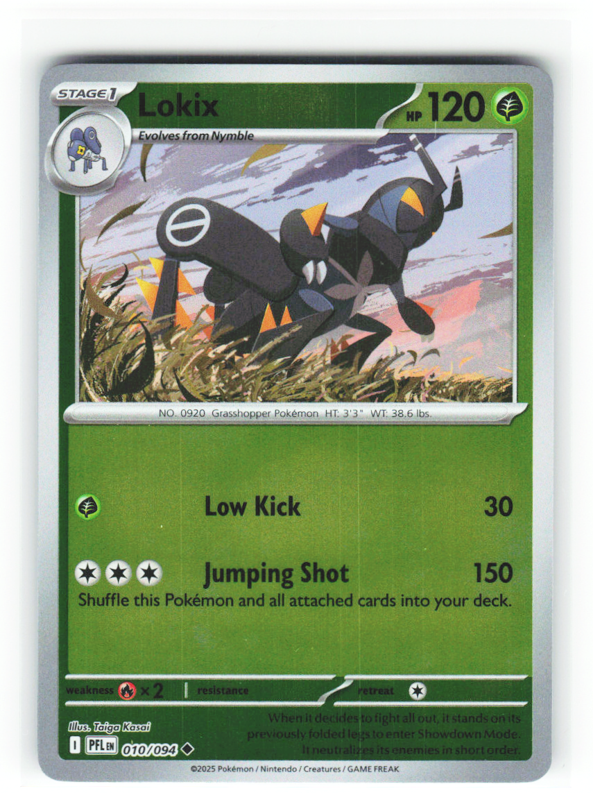 Lokix 010/094 - Phantasmal Flames - NM (ID: 53125426024826) - front