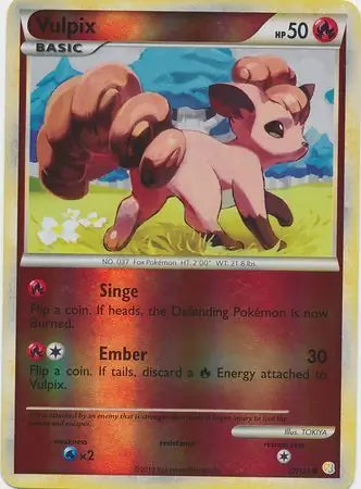 Vulpix 87/123 - HeartGold & SoulSilver