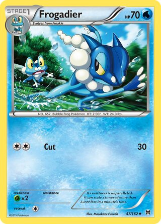 Frogadier 47/162 - BREAKthrough
