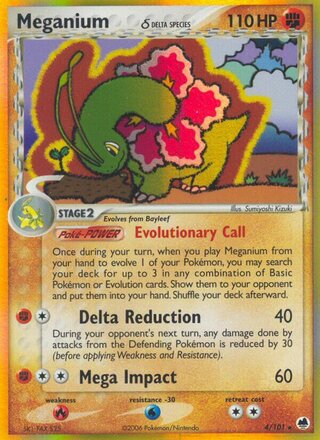 Meganium 4/101 - Dragon Frontiers