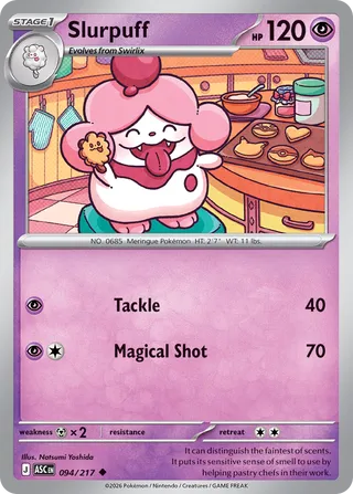 Slurpuff 094/217 - Ascended Heroes