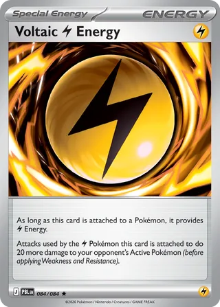 Voltaic Lightning Energy 084/084 - Pitch Black
