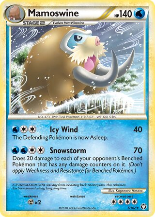 Mamoswine 5/102 - Triumphant