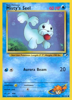 Misty's Seel 88/132 - Gym Heroes