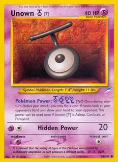 Unown [T] 88/105 - Neo Destiny