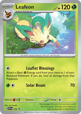 Leafeon 170 - Scarlet & Violet Promos