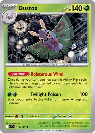 Dustox 015/217 - Ascended Heroes