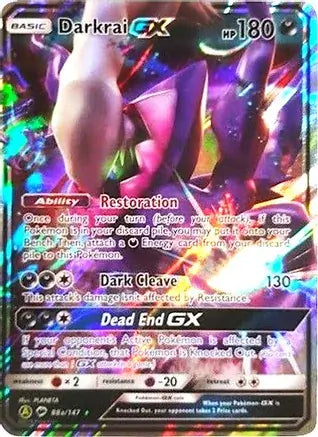 Darkrai GX 88a - Alternate Art Promos