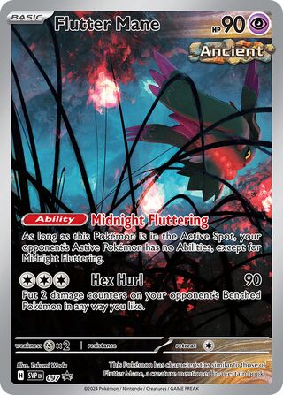 Flutter Mane 097 - Scarlet & Violet Promos