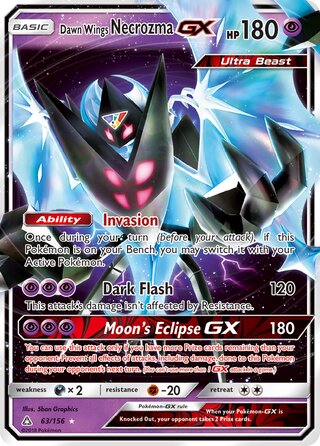 Dawn Wings Necrozma-GX 63/156 - Ultra Prism