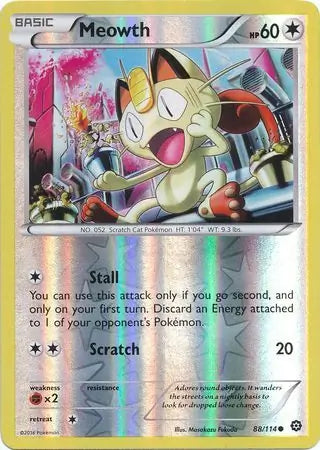 Meowth 88/114 - Steam Siege