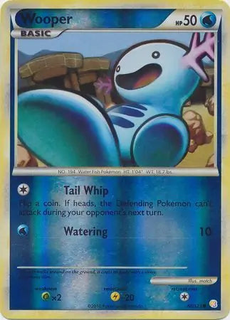Wooper 88/123 - HeartGold & SoulSilver