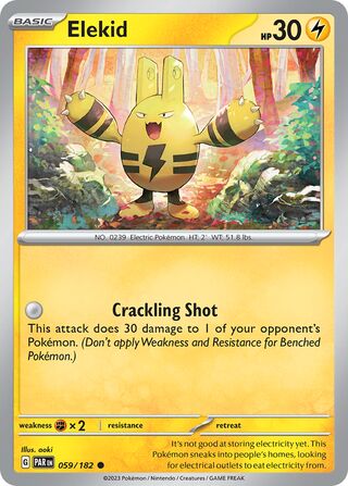 Elekid 059/182 - Paradox Rift