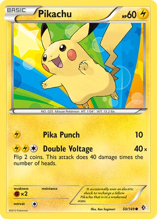 Pikachu 50/149 - Boundaries Crossed