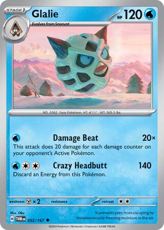 Glalie 052/167 - Twilight Masquerade