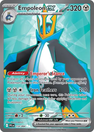 Empoleon ex 114/094 - Phantasmal Flames