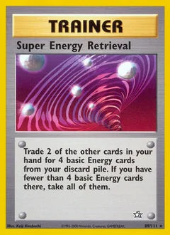Super Energy Retrieval 89/111 - Neo Genesis