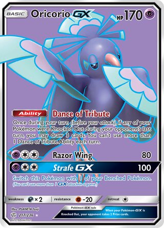 Oricorio-GX 217/236 - Cosmic Eclipse