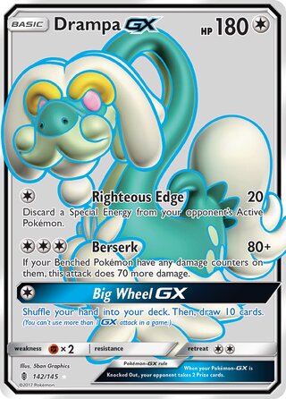 Drampa-GX 142/145 - Guardians Rising