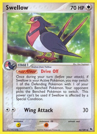Swellow 46/109 - Ruby & Sapphire