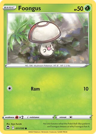 Foongus 011/195 - Silver Tempest