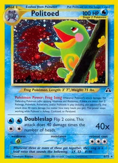 Politoed 8/75 - Neo Discovery