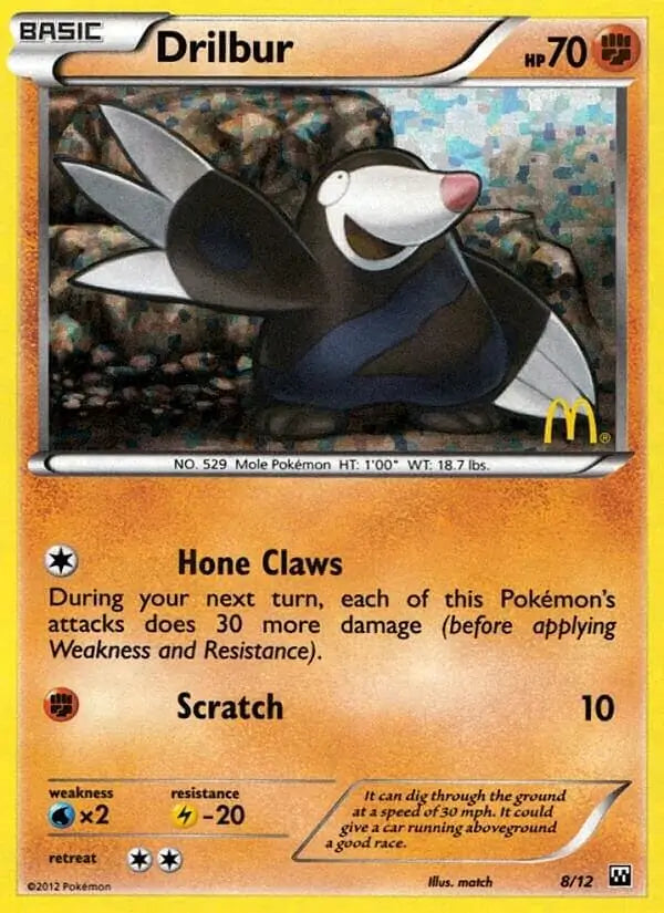 Drilbur 8 - McDonald's Promos 2012