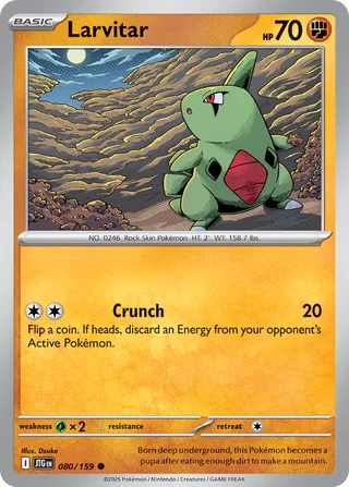 Larvitar 080/159 - Journey Together