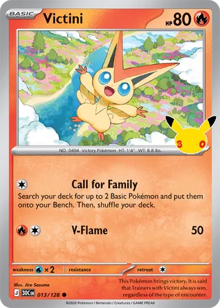 Victini 013/128 - 30th Celebration