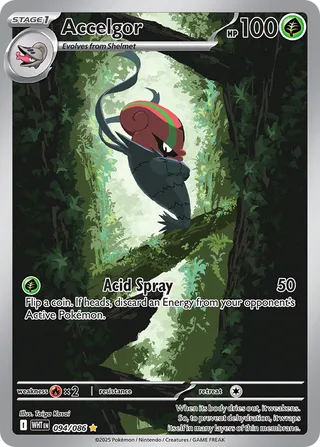 Accelgor 094/086 - White Flare
