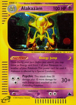 Alakazam H1/H32 - Skyridge